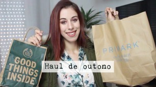 'Haul de outono | ZARA, Primark, NYX Cosmetics, The Body Shop e mais!'