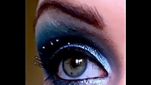 'Blue Aqua themed eyes.....(Entry for StillGlamorus Contest)'