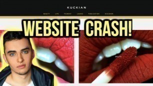 'Kuckian Cosmetics Website CRASHES!!! EXPOSED'