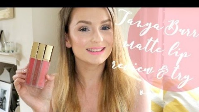 'Tanya Burr | Soft Luxe Matte Lips Review & Try On | Frankie Amelia'