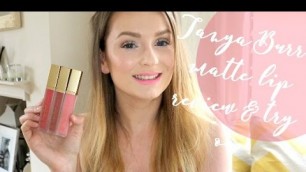 'Tanya Burr | Soft Luxe Matte Lips Review & Try On | Frankie Amelia'