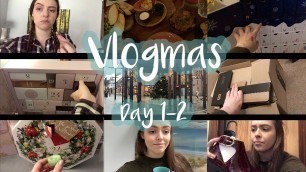 'Vlogmas Day 1-2 | Makeup With Meg'