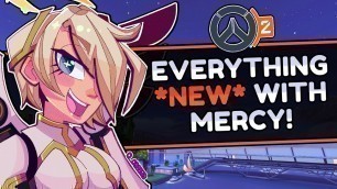 'Everything *NEW* With MERCY In OVERWATCH 2 - Kit, Cosmetics & Scoreboard Changes!'