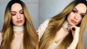 'MONOCHROMATIC PEACH MAKEUP LOOK FT. SWEET PEACH PALETTE & NICOLE GUERRIERO GLOW KIT'