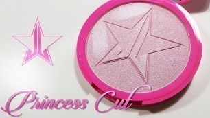 'Pink Highlighter \"Princess Cut\'\' by Jeffree Star Cosmetics Review + Swatch'