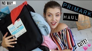 'PRIMARK HAUL & TRY ON | Makeup With Meg'