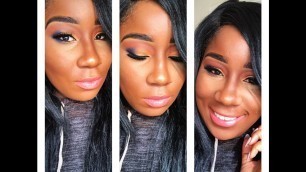 'Kylie Jenner Royal Peach Palette Review and Tutorial'
