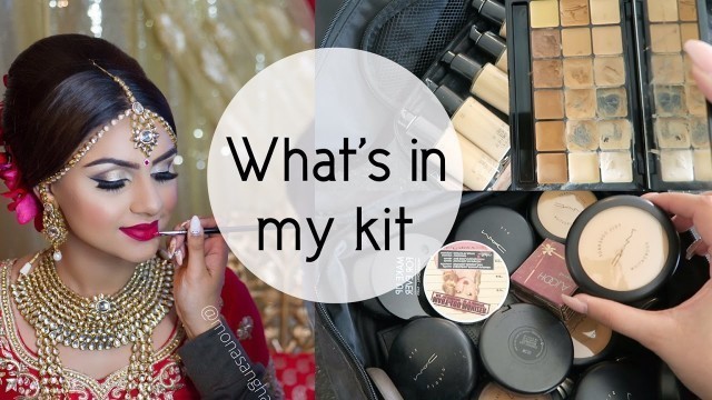 'What\'s in my makeup kit | Indian Bridal MUA'