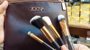 'ZOEVA Makeup Brushes Set Unboxing & Review | Best Makeup Tools | Zain Cosmetics And Jewellery'