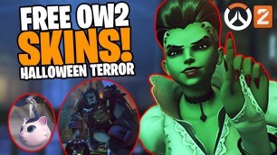'Overwatch 2: FREE SKINS! - Halloween Terror Event Start'