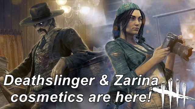 'Dead By Daylight live stream| Deathslinger & Zarina cosmetics are here!'