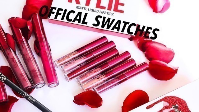 'KYLIE COSMETICS VALENTINE\'S COLLECTION MINI LIQUID LIPSTICKS'