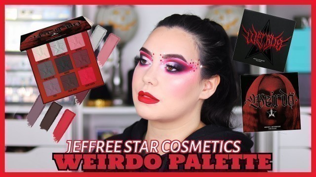 'JEFFREE STAR COSMETICS WEIRDO PALETTE TUTORIAL & REVIEW'