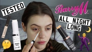 'Barry M - ALL NIGHT LONG - TESTED!!! | Makeup With Meg'