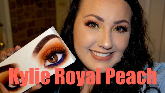 'Kylie Royal Peach Palette | Product Review'