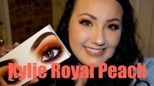 'Kylie Royal Peach Palette | Product Review'