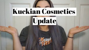'Kuckian Cosmetics Haul Update'