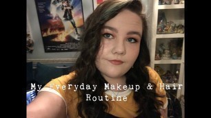 'My Everyday Makeup & Hair Routine | Meg Crossley'
