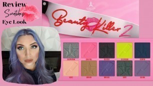 'Jeffree Star Cosmetics Beauty Killer 2 palette review / tutorial / first impressions'