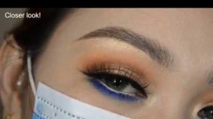 'KYLIE COSMETICS ROYAL PEACH Eyeshadow Palette Tutorial'