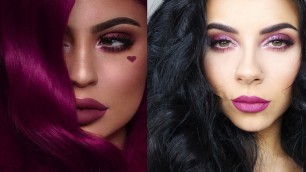'Kylie Jenner Valentines Day Eye Makeup Tutorial | TINAKPROMUA'