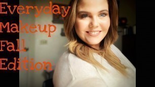 'Everyday Makeup Fall Edition |Meg Wagner'