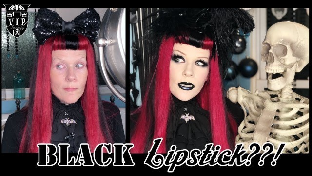 'Black Lipstick at 50???'