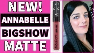 'Annabelle Cosmetics Big Show Matte Liquid Lipstick'