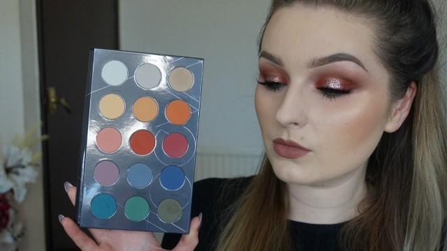 '*NEW* Zoeva Matte Spectrum Palette Swatches'