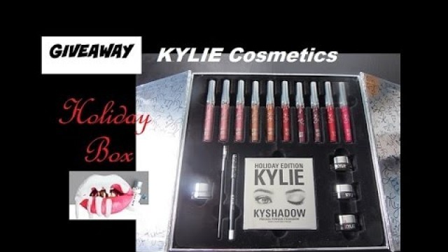 '*closed* Giveaway! Kylie Cosmetics Box Set Huge! Lots of makeup! - International'