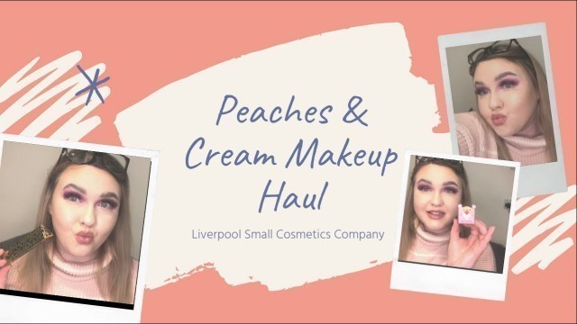 'PEACHES AND CREAM MAKEUP HAUL! PIGMENTS, BRUSHES & MORE..♥'