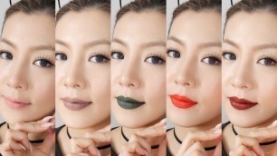 'Jeffree Star Cosmetics 2016 Holiday Bundle Lip Swatch & Review 唇膏試色用後感 | HIDDIE T'