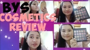 'BYS COSMETICS SHORT REVIEW/PAK OR NOT?'