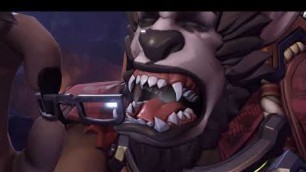 'Werewolf Winston Skin Spotlight (All Cosmetics) | Overwatch Halloween Terror 2020'