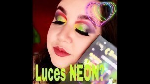 'CITY OF NEON LIGTHS! Reseña de la paleta de RUDE cosmetics'