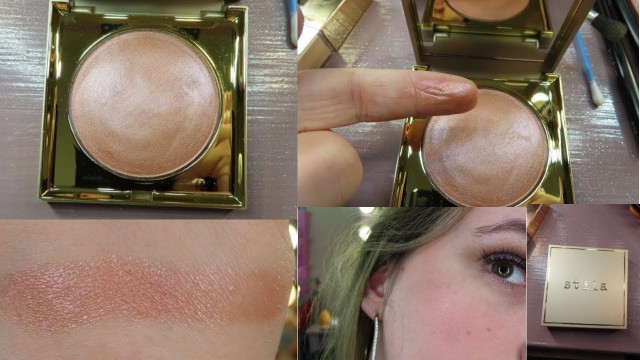 'STILA COSMETICS HEAVEN\'S HUE HIGHLIGHTER REVIEW/DEMO!'