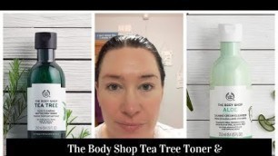 'Trying The Body Shops Tea Tree Toner & Aloe Cleanser'