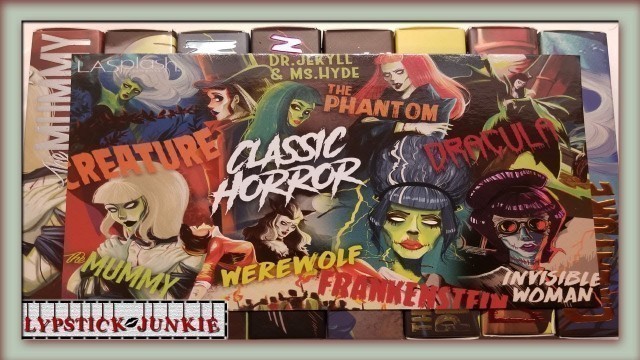 'LaSplash Cosmetics Classic Horror Swatches'