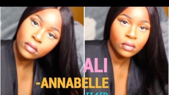 'Ali Annabelle Hair Review - Brazilian Straight'