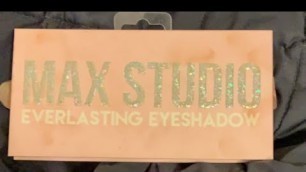 'Max Studio Everlasting Eyeshadow Palette [Makeup Tutorial] #Maxstudio Everlashing Eyeshadow #Palette'