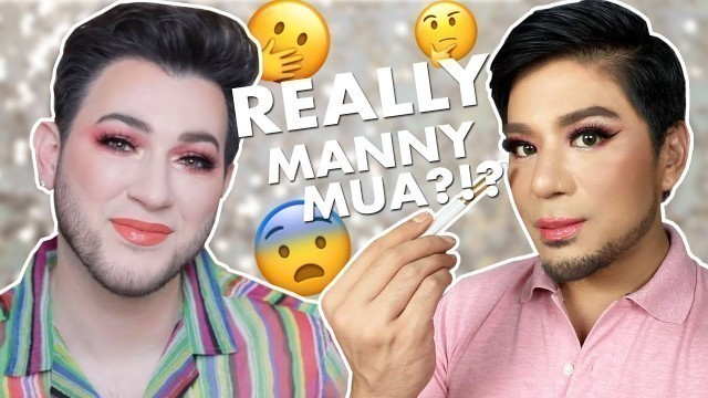 'MANNY MUA\'S MAKEUP MYSTERY BOX (REACTING AND RECREATING) | ALBERT KURNIAWAN'