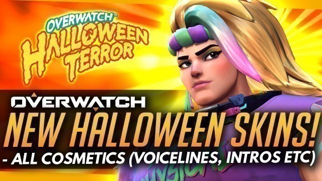 'Overwatch | NEW HALLLOWEEN SKINS - 8 NEW LEGENADRIES! (All Cosmetics)'