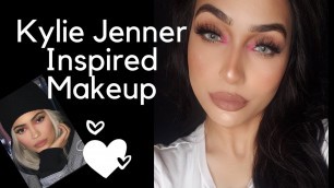 'Kylie Jenner Inspired Makeup Tutorial | Using DRUGSTORE MAKEUP'