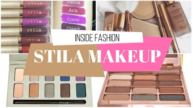 'Pretty makeup products by Stila|Branded makeup|Original and long lasting makeup|worth buying.'