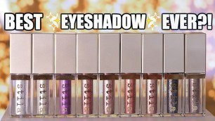'NEW Stila Glitter & Glow Liquid Eyeshadow | REVIEW + Swatches'