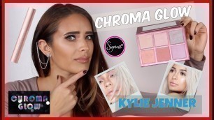 'SIGMA BEAUTY CHROMA GLOW | KYLIE JENNER inspired makeup'