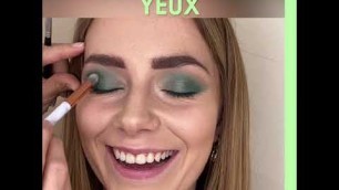 'Tuto Make UP / Look Green Paradise puroBIO'