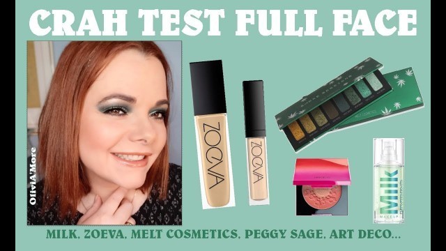 'CRASH TEST ZOEVA FOND DE TEINT ET CONCEALER MELT COSMETICS SMOKE SESSION'