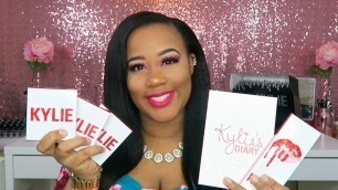 'Kylie Cosmetics Valentines Collection | Giveaway! + Valentines Look (Unboxing, Demo & Review)'