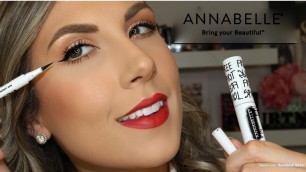 'NEW! ANNABELLE FREE SPIRIT LINER & MASCARA REVIEW!'
